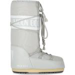 Graue Moon Boot Icon Winterstiefel & Winter Boots aus Nylon wasserdicht für Damen Größe 42 