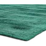Grüne Morgenland Teppich-Läufer aus Viskose schmutzabweisend 