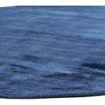 Blaue Morgenland Hochflorteppiche & Shaggy Teppiche 190 cm aus Viskose schmutzabweisend 