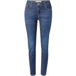 Blaue Mos Mosh Slim Jeans mit Nieten aus Denim für Damen 