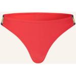Reduzierte Rote MOSCHINO Bikinislips & Bikinihosen aus Elastan für Damen Größe XS 