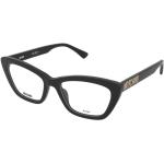 Schwarze Elegante MOSCHINO Cat-eye Damenbrillen aus Kunststoff 