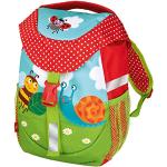 Bunte Moses Kindergartenrucksäcke & Kindergartentaschen 6 l aus Polyester mit Brustgurt für Kinder 