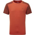 Reduzierte Rote Mountain Equipment T-Shirts Orangen aus Polyester für Herren Größe XL 