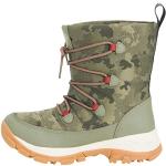 Olivgrüne Camouflage Muck Boots Winterstiefel & Winter Boots Schnürung isoliert für Damen Größe 37 