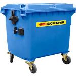 Blaue Mülltonnenboxen & Mülltonnenverkleidung aus Kunststoff 