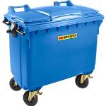 Blaue Mülltonnenboxen & Mülltonnenverkleidung aus Kunststoff 