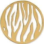 Goldene UNIQUE Münzen aus Edelstahl für Damen 