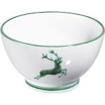 Grüne Gmundner Keramik Hirsch Müslischalen Tiere aus Keramik mikrowellengeeignet 72 Teile 