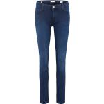 Blaue Print Boho Mustang Sissy Slim Jeans mit Nieten aus Polyester für Damen Größe M 