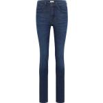 Blaue Mustang Slim Jeans aus Elastan für Damen Größe M 