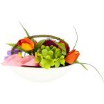 Bunte My Home Kunstpflanzen & Textilpflanzen Tulpen aus Keramik 