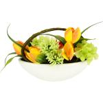 Gelbe My Home Kunstpflanzen & Textilpflanzen Tulpen aus Keramik 
