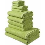 Grüne My Home Inga Frottierhandtücher aus Baumwolle 10 Teile 