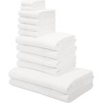 Weiße My Home Handtuch Sets trocknergeeignet 30x30 12 Teile 
