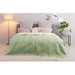Grüne Blumen My Home Tagesdecken & Bettüberwürfe aus Polyester 280x250 cm 