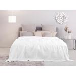 Weiße My Home Mira Tagesdecken & Bettüberwürfe aus Baumwolle 280x250 cm 
