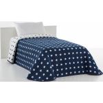 Blaue My Home Tagesdecken & Bettüberwürfe aus Baumwolle maschinenwaschbar 140x210 cm 