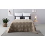 Beige My Home Tagesdecken & Bettüberwürfe aus Baumwolle maschinenwaschbar 