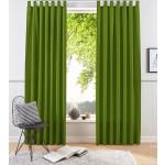 Grüne My Home Vorhänge aus Polyester lichtundurchlässig 2 Teile 