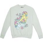 My Little Pony, Damen, Pullover, Butterflies & Flowers Sweatshirt, Mehrfarbig, (XL)