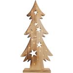 Beige Rustikale Näve Weihnachtsbäume aus Holz 