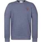 Naketano Rainerius Sweater Sweatshirt Pullover (DE/NL/SE/PL, Alphanumerisch, L, Regular, Regular, Indigo Blue Melange)