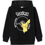 Schwarze name it Pokemon Kinderkapuzenpullover & Kinderkapuzensweater aus Baumwolle für Babys Größe 116 