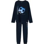Pastellblaue name it Kinderpyjamas & Kinderschlafanzüge aus Jersey für Jungen Größe 158 2 Teile 