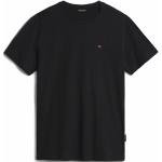 Reduzierte Schwarze NAPAPIJRI T-Shirts aus Baumwolle für Herren Größe 3 XL Große Größen 