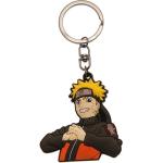 Bunte Naruto Schlüsselanhänger aus PVC für Herren 