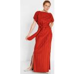 Rote Gestreifte Ballkleider aus Baumwolle maschinenwaschbar für Damen Größe M 