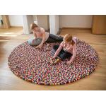 Bunte Moderne Kinderteppiche 200 cm aus Wolle 
