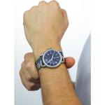 Blaue Nautica Herrenarmbanduhren mit Armband 