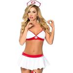 Bunte Sexy Krankenschwester Kostüme für Damen Einheitsgröße 