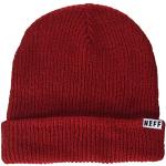 NEFF Herren Fold Damen Beanie-Mütze, Rot/Ausflug, einfarbig (Getaway Solids), Einheitsgröße