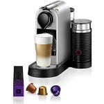 Nespresso Krups XN761B Citiz&Milk Kaffeekapselmaschine | automatischen Standby-Modus | 1260W | Wassertankkapazität: 1L | Pumpendruck: 19 Bar | silber