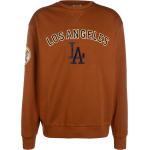 New Era MLB Los Angeles Dodgers Large Logo Herren Sweatshirt braun / dunkelblau Gr. M