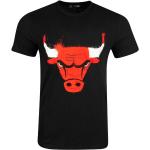 New Era NBA Shirt - SPRAY Chicago Bulls schwarz - XS