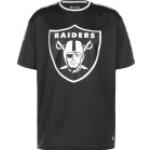 New Era NFL Las Vegas Raiders Taping Oversized Herren T-Shirt schwarz / weiß Gr. L