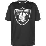 New Era NFL Las Vegas Raiders Taping Oversized Herren T-Shirt schwarz / weiß Gr. M