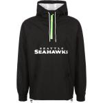 New Era NFL Overlap Logo Seattle Seahawks Herren Windbreaker schwarz / grün Gr. XXL