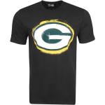New Era NFL Shirt - SPRAY Green Bay Packers schwarz - L
