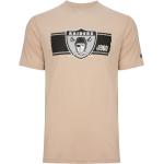 Beige New Era NFL NFL T-Shirts aus Baumwolle Größe L 
