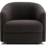 New Works - Covent Lounge Stuhl, Karakorum Charcoal - Charcoal Charcoal