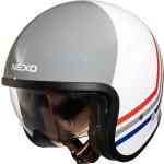 Reduzierte Blaue NEXO Helme Jethelme  aus Kunststoff 44 cm für Herren 