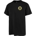 NHL Boston Bruins T-Shirt Black Letter Backer Echo Shirt Fanshirt Eishockey Tee (L)
