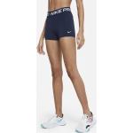 Blaue Atmungsaktive Nike Nachhaltige Damensporthosen & Damentrainingshosen aus Elastan Größe XL 