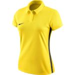 Gelbe Atmungsaktive Nike Football Damenpoloshirts & Damenpolohemden aus Polyester Größe XS 
