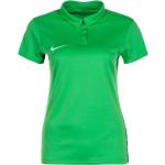 Grüne Atmungsaktive Nike Football Damenpoloshirts & Damenpolohemden aus Polyester Größe XS 
